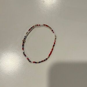 Enewton red white and blue bracelet